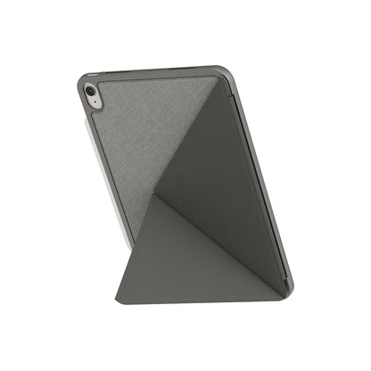 Apple iPad Air 11 2024 Kılıf Skinarma Kalemlikli Dokulu Tasarım Standlı Magnetik Trilon Kılıf