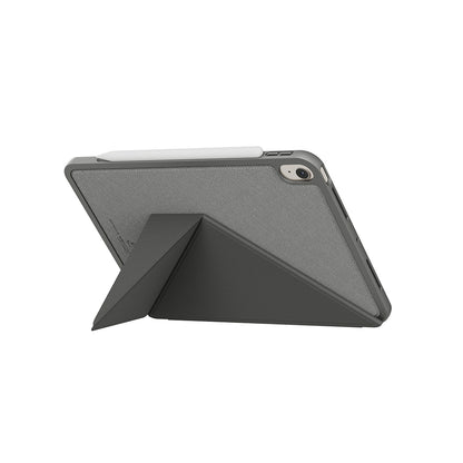 Apple iPad Air 11 2024 Kılıf Skinarma Kalemlikli Dokulu Tasarım Standlı Magnetik Trilon Kılıf