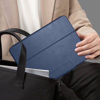 iPad Air 11 2024 Raptic Spin Detachable Folio PU Ayrılabilir Kalem Bölmeli Standlı Kılıf