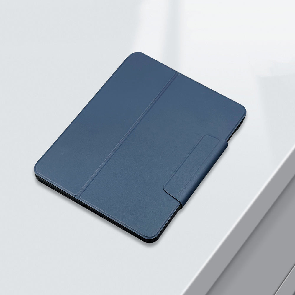 iPad Air 11 2024 Raptic Spin Detachable Folio PU Ayrılabilir Kalem Bölmeli Standlı Kılıf