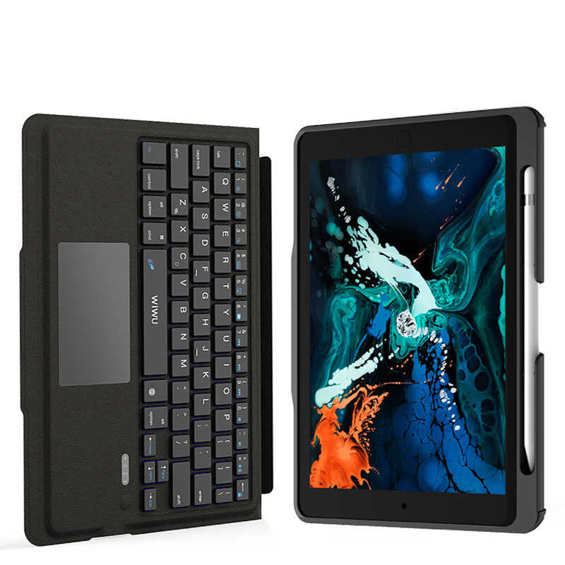 iPad Air 11 2024 Wiwu Keyboard Folio Kablosuz Klavyeli Kılıf