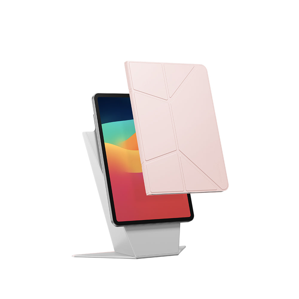 iPad Air 11 2025 M3 Amazingthing Matte Pro Mag Folio Katlanabilir Magnetik Standlı Kılıf