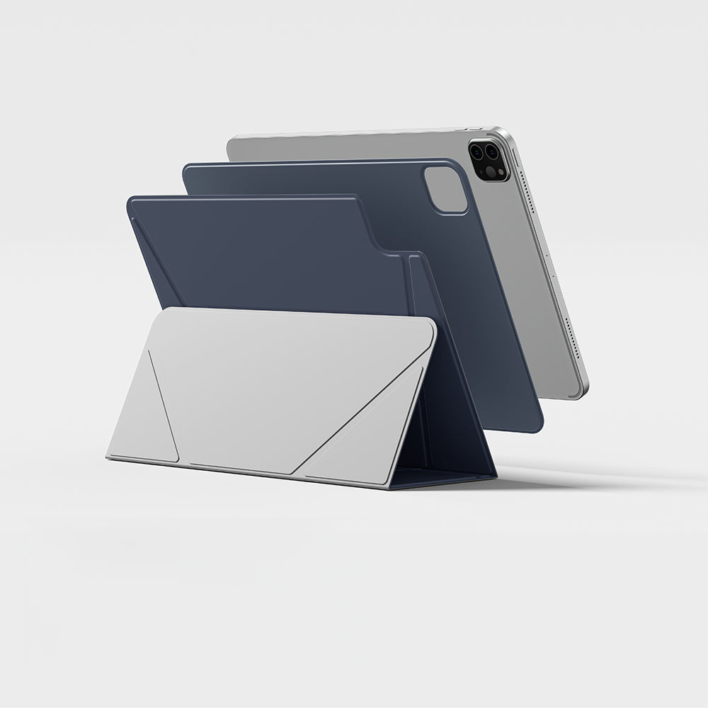 iPad Air 11 2025 M3 Amazingthing Matte Pro Mag Folio Katlanabilir Magnetik Standlı Kılıf