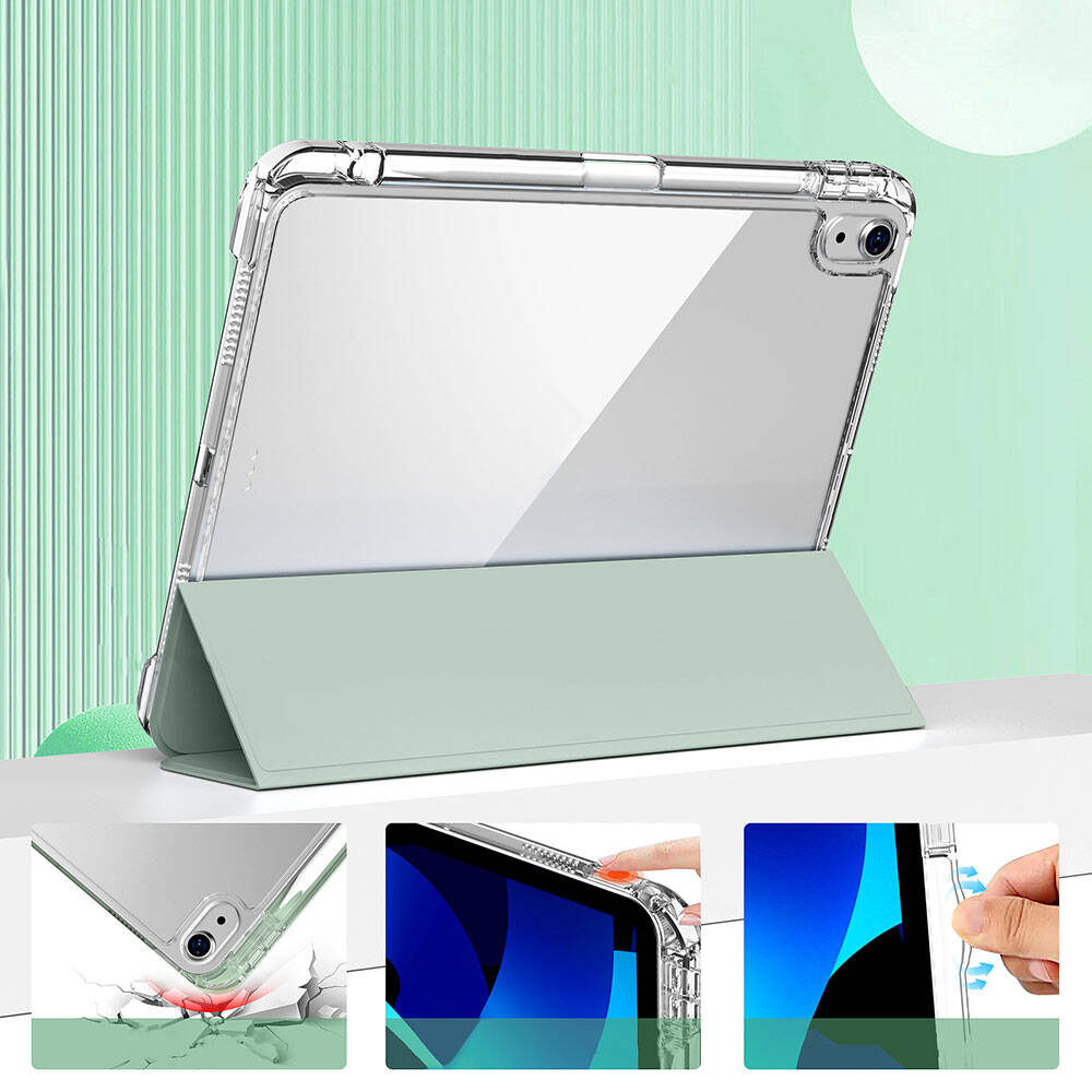 Apple iPad Air 11 2025 M3 Kılıf Magnetik Ayrılabilen Airbagli Zore Sliding Tablet Kılıfı