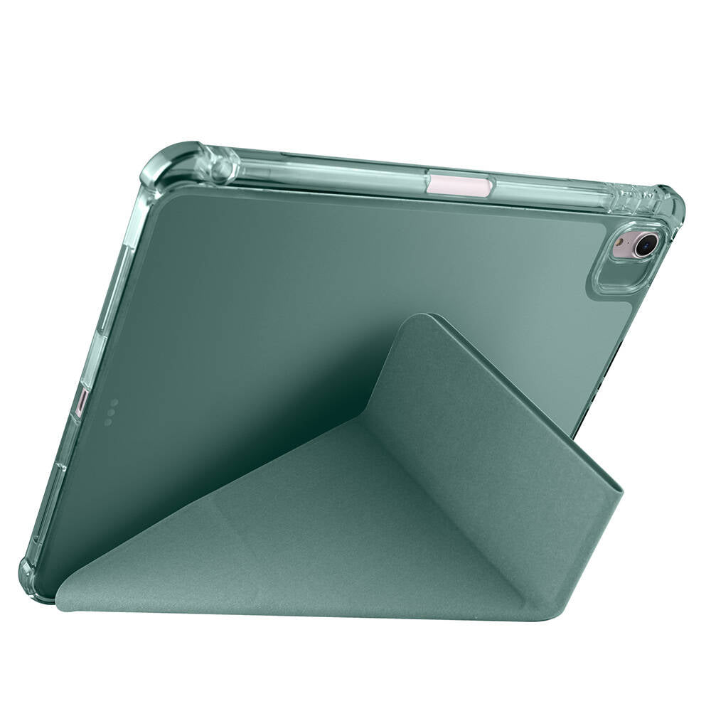Apple iPad Air 11 2025 M3 Kılıf Zore Tri Folding Kalem Bölmeli Standlı Kılıf