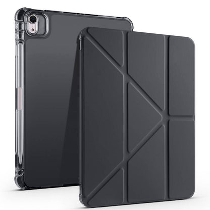Apple iPad Air 11 2025 M3 Kılıf Zore Tri Folding Kalem Bölmeli Standlı Kılıf
