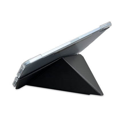 iPad Air 11 2025 M3 Raptic Clear Folio Airbagli Şeffaf Kapaklı Katlanabilir Standlı Kılıf