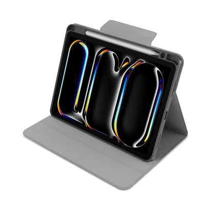 iPad Air 11 2025 M3 Raptic Spin Detachable Folio PU Ayrılabilir Kalem Bölmeli Standlı Kılıf