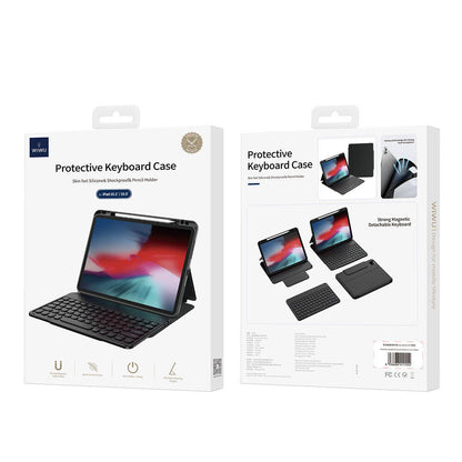 iPad Air 11 2025 M3 Wiwu Protective Gizli Kalem Bölmeli Klavyeli Kılıf