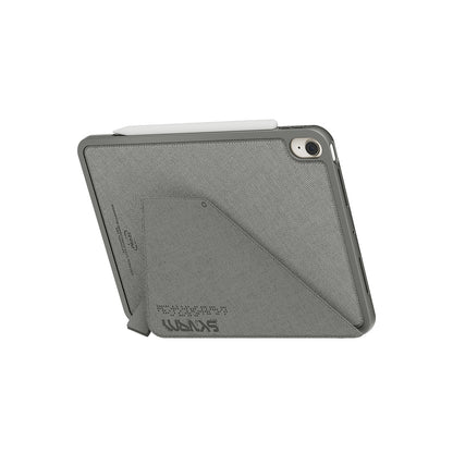Apple iPad Air 11 2026 M4 Kılıf Skinarma Kalemlikli Dokulu Tasarım Standlı Magnetik Trilon Kılıf