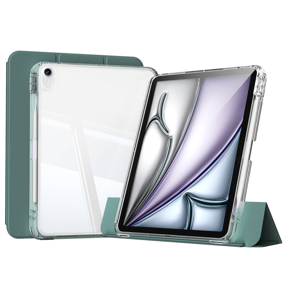 Apple iPad Air 13 2024 Kılıf Magnetik Ayrılabilen Airbagli Zore Sliding Tablet Kılıfı