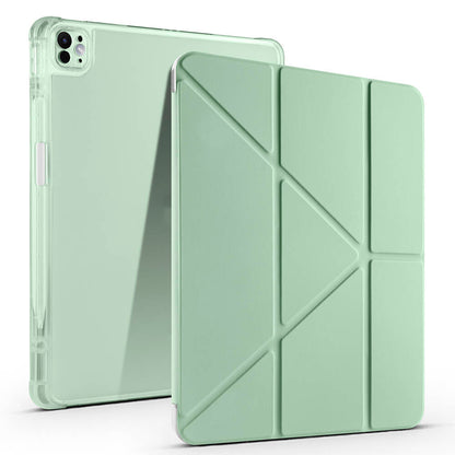 Apple iPad Air 13 2025 M3 Kılıf Zore Tri Folding Kalem Bölmeli Standlı Kılıf