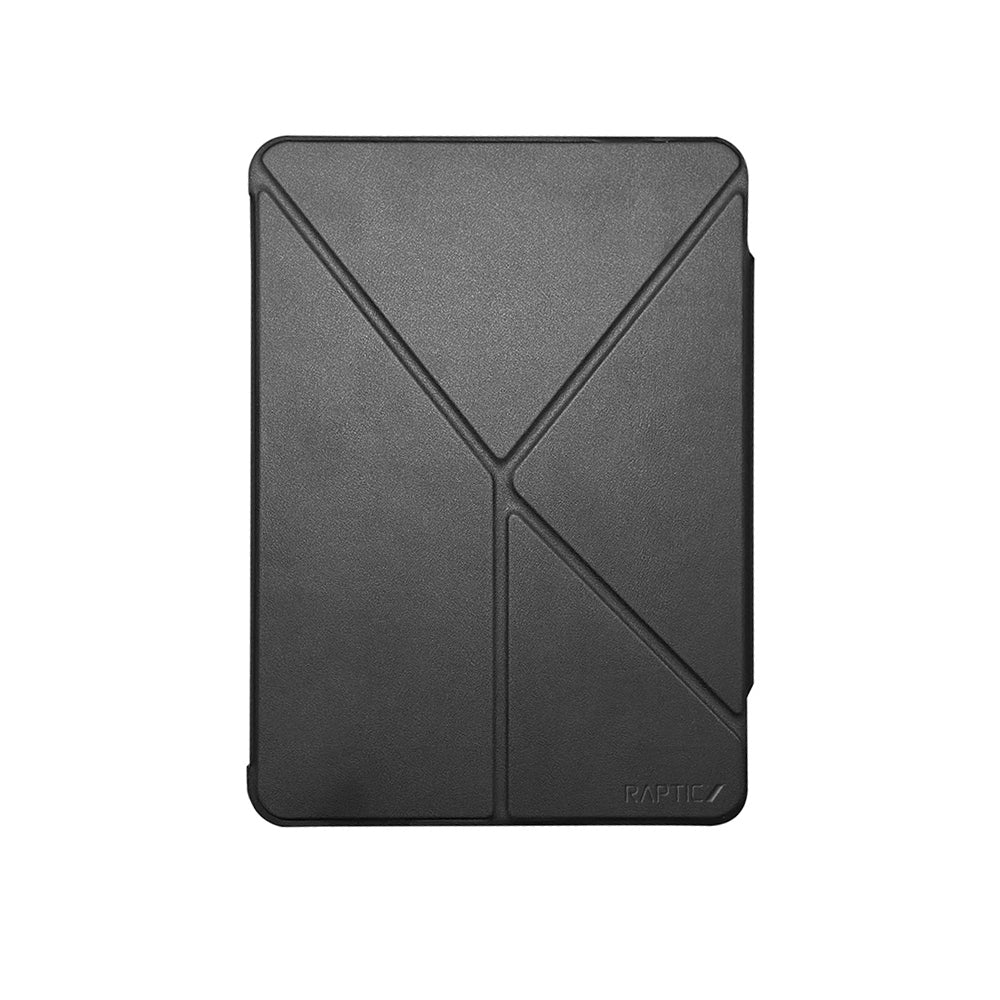 iPad Air 13 2025 M3 Raptic Clear Folio Airbagli Şeffaf Kapaklı Katlanabilir Standlı Kılıf