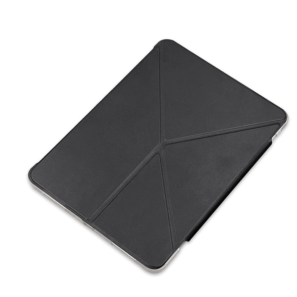 iPad Air 13 2025 M3 Raptic Clear Folio Airbagli Şeffaf Kapaklı Katlanabilir Standlı Kılıf