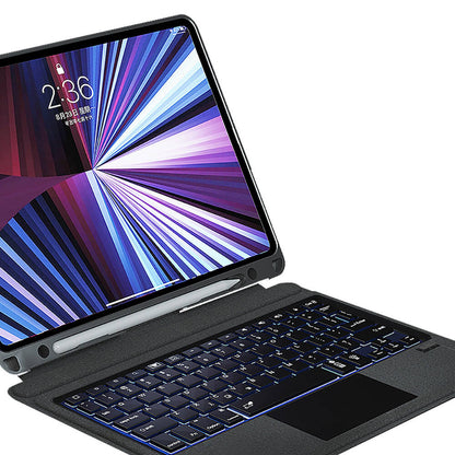 iPad Air 13 2025 M3 Wiwu Mag Touch Klavyeli Standlı Kılıf
