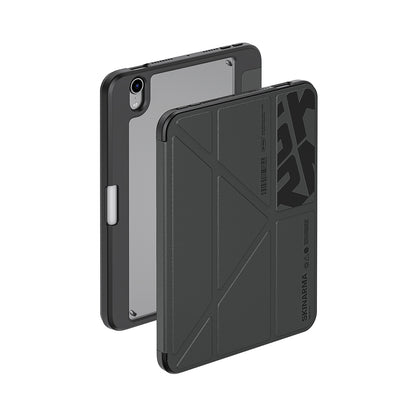 iPad Mini 2021 (6.Nesil) Kılıf Skinarma Desenli Airbag Tasarımlı Standlı Spunk Kapak