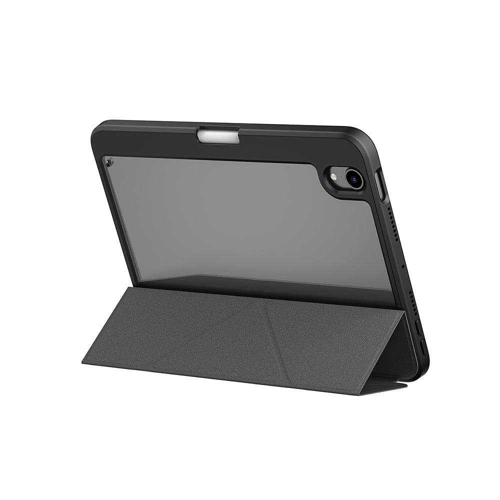 iPad Mini 2024 (7.Nesil) Kılıf Skinarma Desenli Airbag Tasarımlı Standlı Spunk Kapak