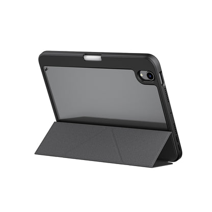 iPad Mini 2024 (7.Nesil) Kılıf Skinarma Desenli Airbag Tasarımlı Standlı Spunk Kapak