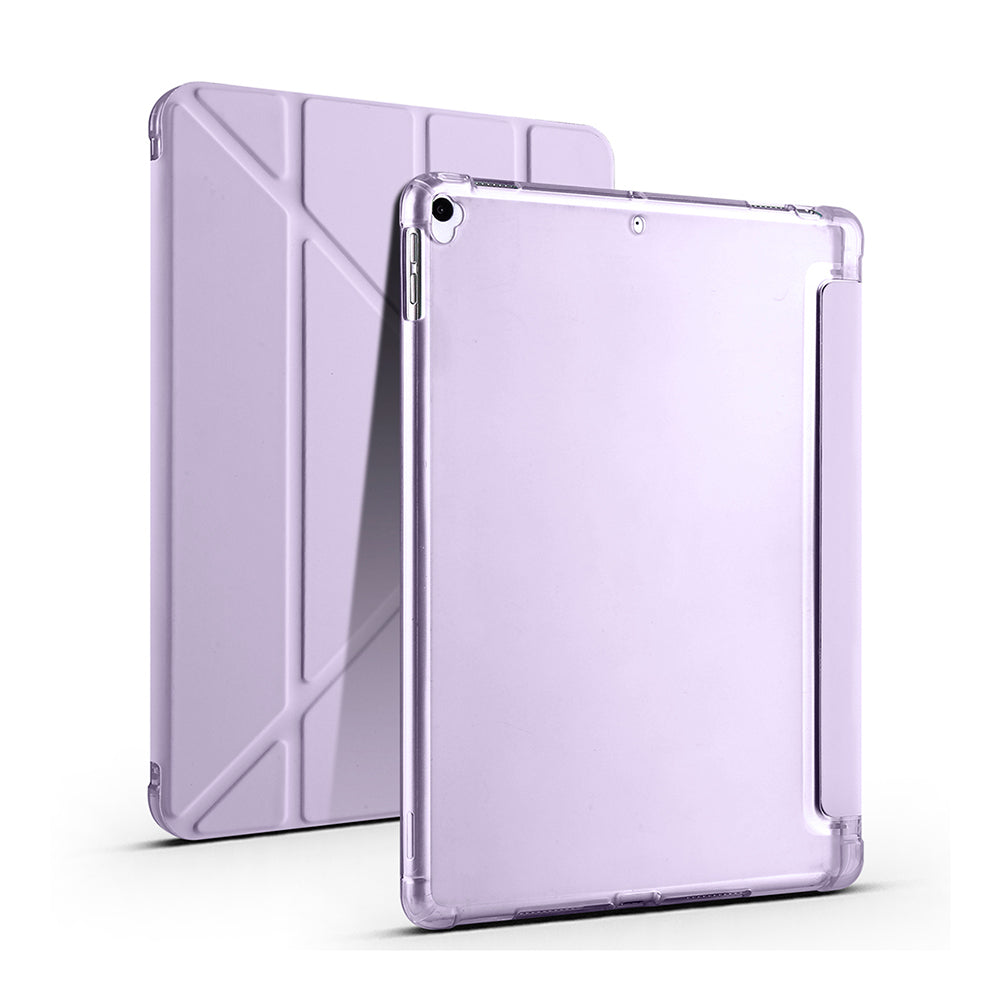 Apple iPad Pro 10.5 (7.Nesil) Kılıf Zore Tri Folding Kalem Bölmeli Standlı Kılıf