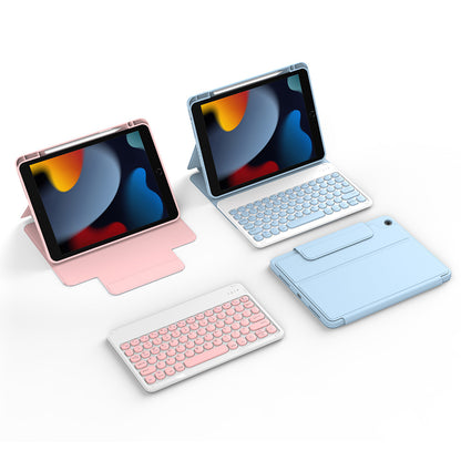 iPad Pro 10.5 (7.Nesil) Wiwu Protective Gizli Kalem Bölmeli Klavyeli Kılıf