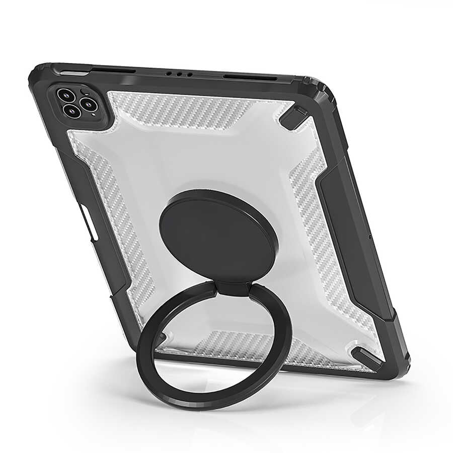 iPad Pro 11 2018 Wiwu Mecha Dönebilen Standlı Tablet Kılıfı