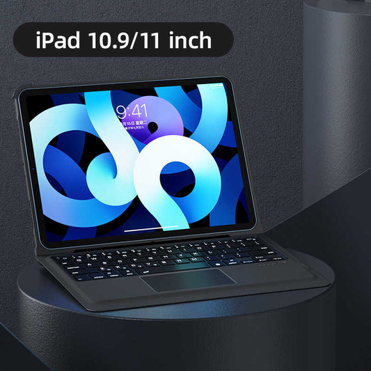 iPad Pro 11 2020 (2.Nesil) Benks Multifunctional Kablosuz Klavyeli Kılıf