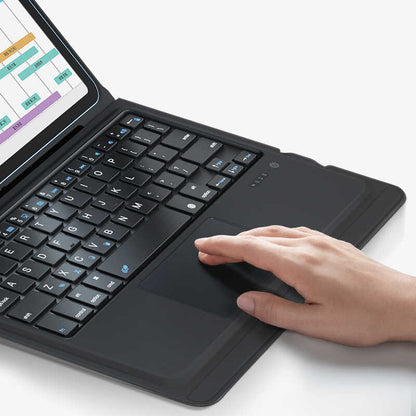 iPad Pro 11 2020 (2.Nesil) Benks Multifunctional Kablosuz Klavyeli Kılıf
