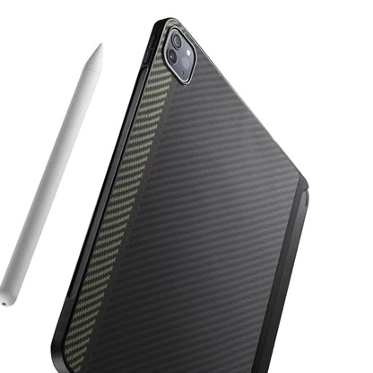 iPad Pro 11 2020 (2.Nesil) Kılıf Aramid Fiber Pitaka Ultra-Slim Classic Serisi Tablet Kapak
