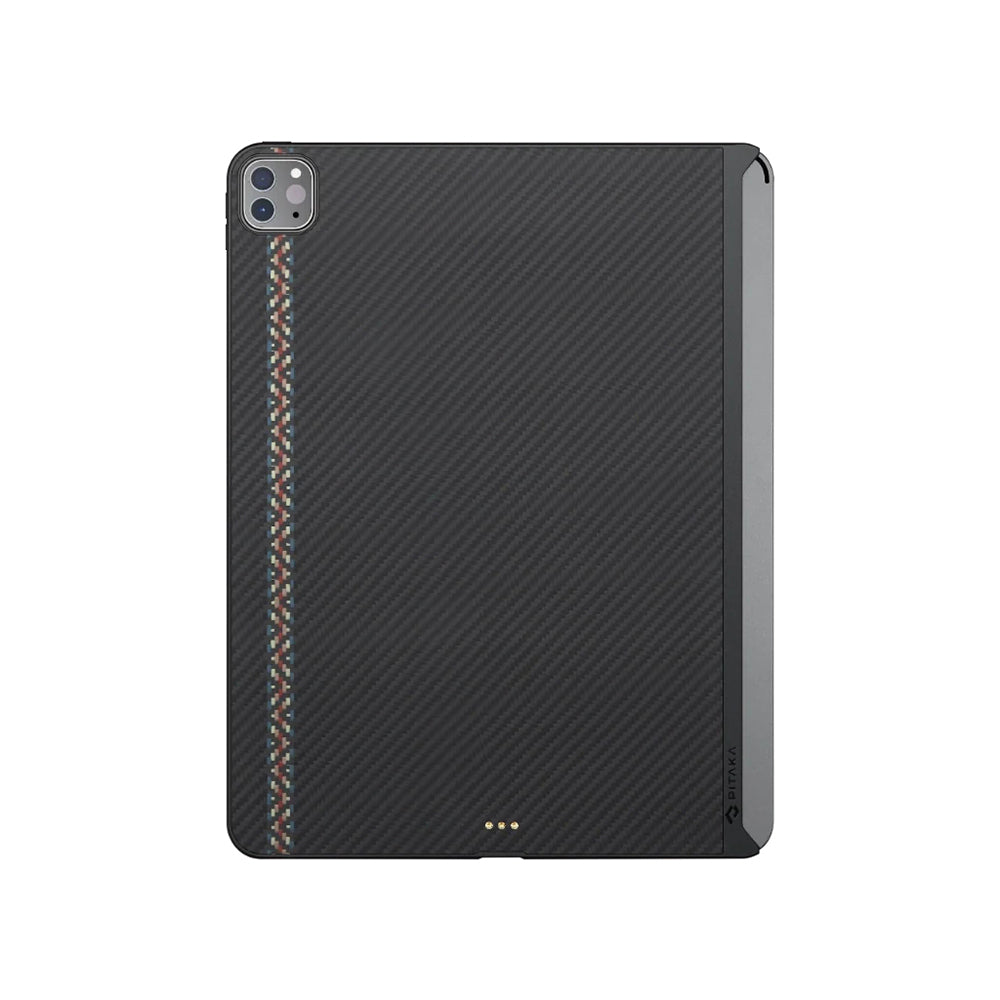 iPad Pro 11 2020 (2.Nesil) Kılıf Aramid Fiber Pitaka Ultra-Slim Classic Serisi Tablet Kapak