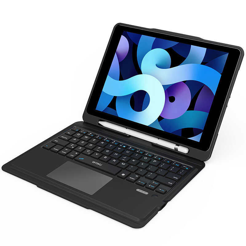 iPad Pro 11 2020 (2.Nesil) Wiwu Keyboard Folio Kablosuz Klavyeli Kılıf