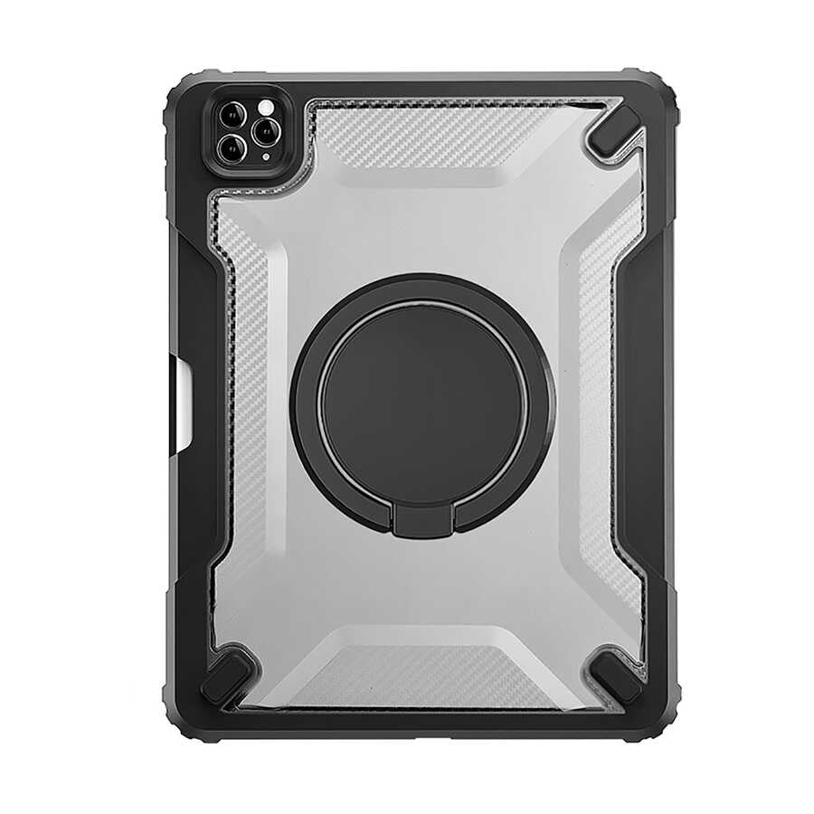 iPad Pro 11 2020 (2.Nesil) Wiwu Mecha Dönebilen Standlı Tablet Kılıfı