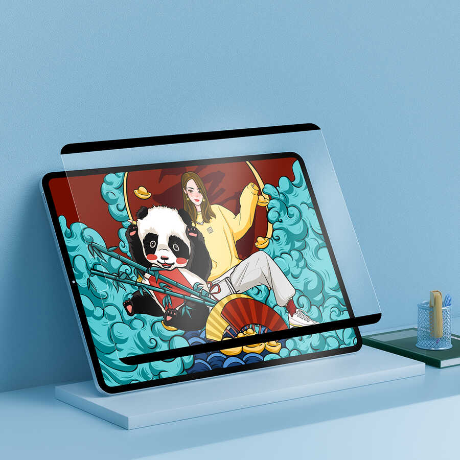 iPad Pro 11 2020 (2.Nesil) Wiwu Removable Mıknatıslı Ekran Koruyucu