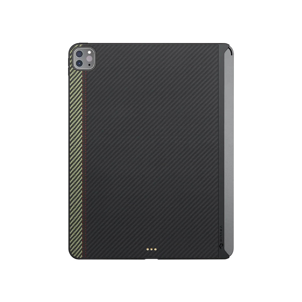 iPad Pro 11 2021 (3.Nesil) Kılıf Aramid Fiber Pitaka Ultra-Slim Classic Serisi Tablet Kapak