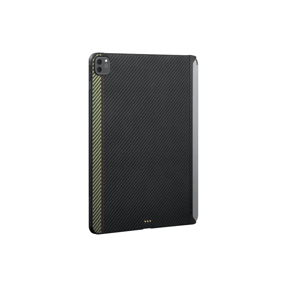 iPad Pro 11 2021 (3.Nesil) Kılıf Aramid Fiber Pitaka Ultra-Slim Classic Serisi Tablet Kapak