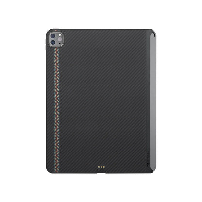 iPad Pro 11 2021 (3.Nesil) Kılıf Aramid Fiber Pitaka Ultra-Slim Classic Serisi Tablet Kapak