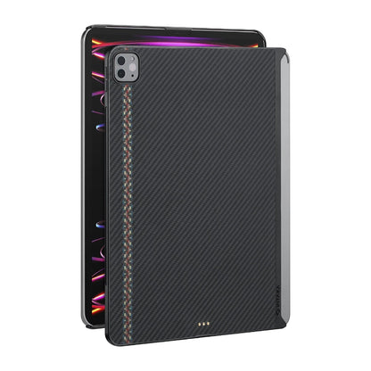 iPad Pro 11 2021 (3.Nesil) Kılıf Aramid Fiber Pitaka Ultra-Slim Classic Serisi Tablet Kapak