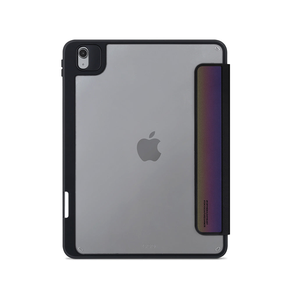 iPad Pro 11 2021 (3.Nesil) Kılıf SkinArma Holografik Tasarımlı Arkası Şeffaf Çıkarılabilir Magnetik Kira Kobai Kılıf