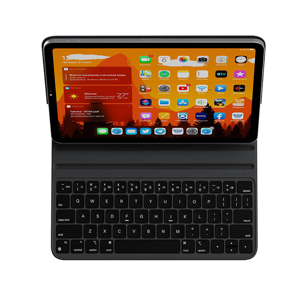 iPad Pro 11 2022 M2 Wiwu F16 Klavyeli Standlı Magnetik Kılıf