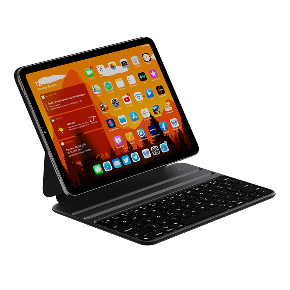 iPad Pro 11 2022 M2 Wiwu F16 Klavyeli Standlı Magnetik Kılıf
