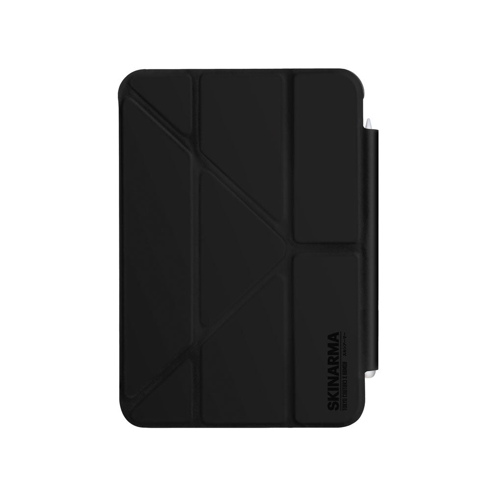 iPad Pro 11 2024 Kılıf SkinArma Sticker Tasarımlı Kalemlikli Arkası Şeffaf Standlı Magnetik Taito Kılıf