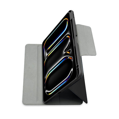 iPad Pro 11 2024 Raptic Spin Detachable Folio PU Ayrılabilir Kalem Bölmeli Standlı Kılıf