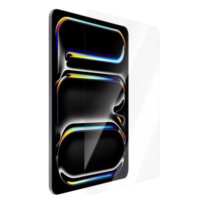 iPad Pro 11 2025 M5 CaseWorld Steel Shield Serisi Temperli Cam Ekran Koruyucu + Uygulama Aparatı