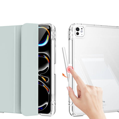 Apple iPad Pro 11 2025 M5 Kılıf Magnetik Ayrılabilen Airbagli Zore Sliding Tablet Kılıfı