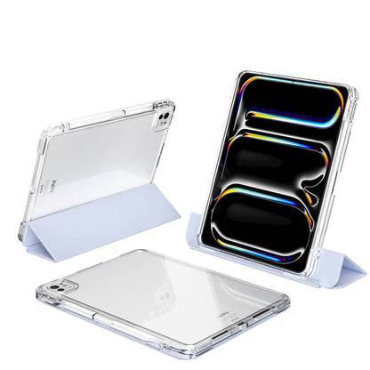 Apple iPad Pro 11 2025 M5 Kılıf Magnetik Ayrılabilen Airbagli Zore Sliding Tablet Kılıfı