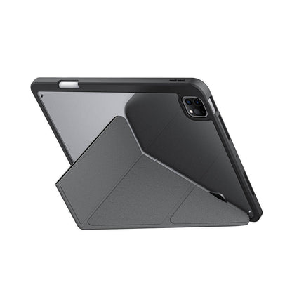 iPad Pro 11 2025 M5 Kılıf SkinArma Holografik Tasarımlı Arkası Şeffaf Çıkarılabilir Magnetik Kira Kobai Kılıf