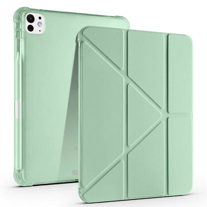 Apple iPad Pro 11 2025 M5 Kılıf Zore Tri Folding Kalem Bölmeli Standlı Kılıf