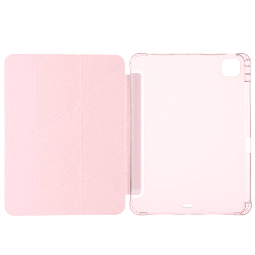 Apple iPad Pro 11 2025 M5 Kılıf Zore Tri Folding Kalem Bölmeli Standlı Kılıf