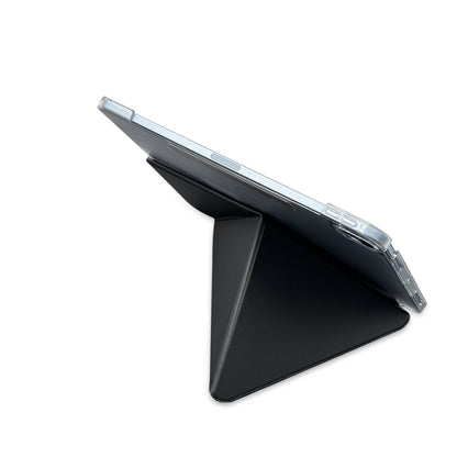 iPad Pro 11 2025 M5 Raptic Clear Folio Airbagli Şeffaf Kapaklı Katlanabilir Standlı Kılıf