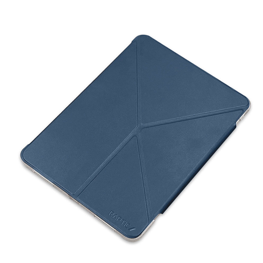 iPad Pro 11 2025 M5 Raptic Clear Folio Airbagli Şeffaf Kapaklı Katlanabilir Standlı Kılıf