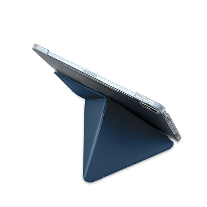 iPad Pro 11 2025 M5 Raptic Clear Folio Airbagli Şeffaf Kapaklı Katlanabilir Standlı Kılıf